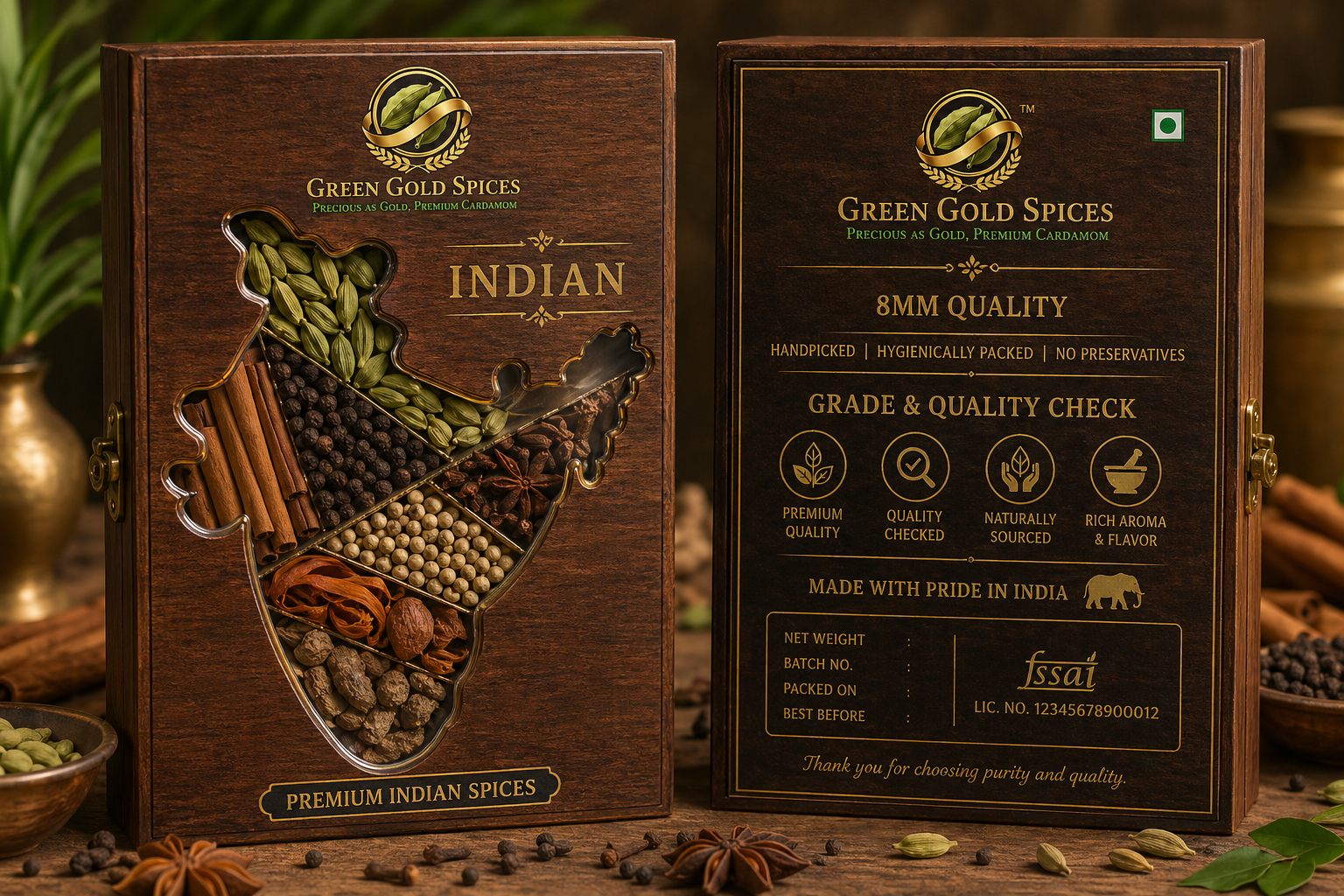 Indian Spices Collection